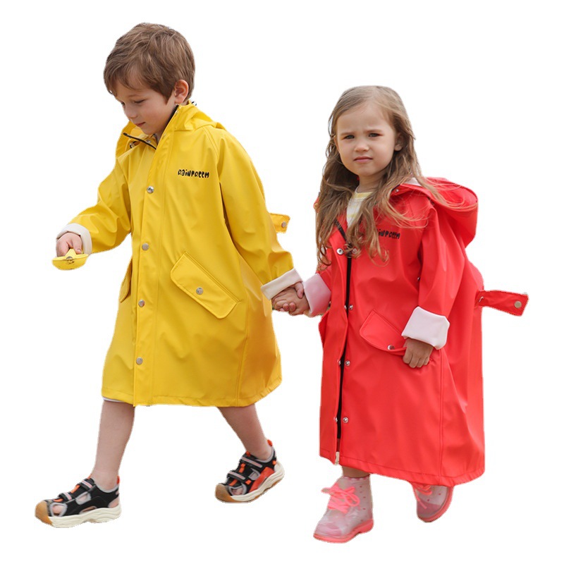 100-140 Cm Children's Raincoat - Camping Rain Poncho recension och pris