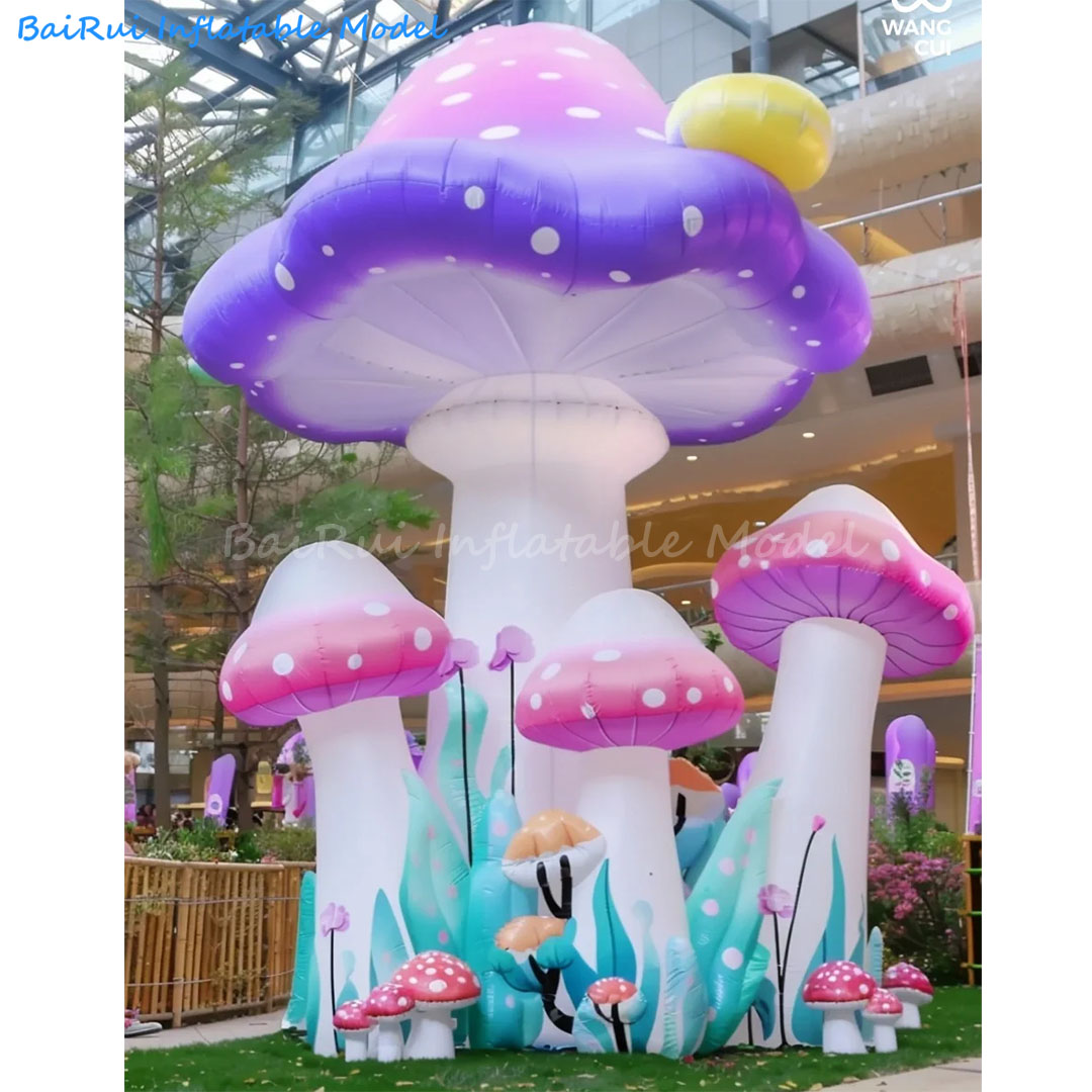 Giant Inflatable Cartoon Mushr - Outdoor Camping Exhibition recension och pris
