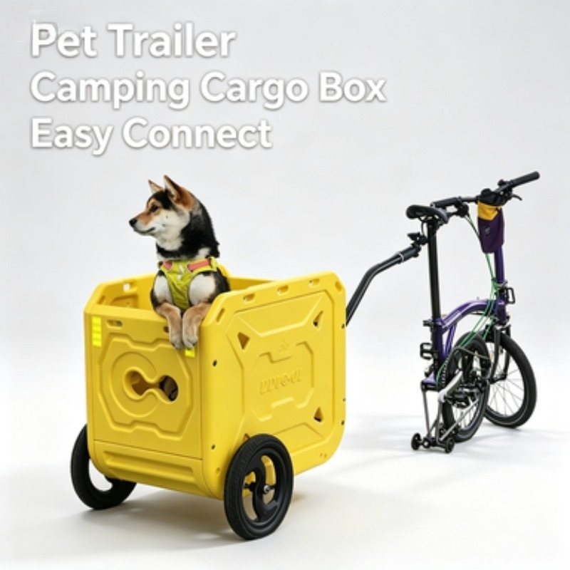 ZONGYAN  Bike Trailer Multi Pu - Outdoor Camping Trolley recension och pris