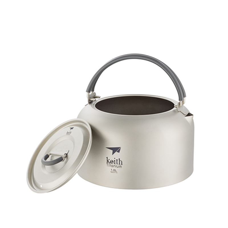 Keith Titanium Kettle 1L, Bact - Outdoor Camping Dining Set recension och pris