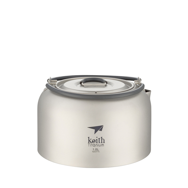 Keith Titanium Kettle 1L, Bact - Outdoor Camping Dining Set recension och pris