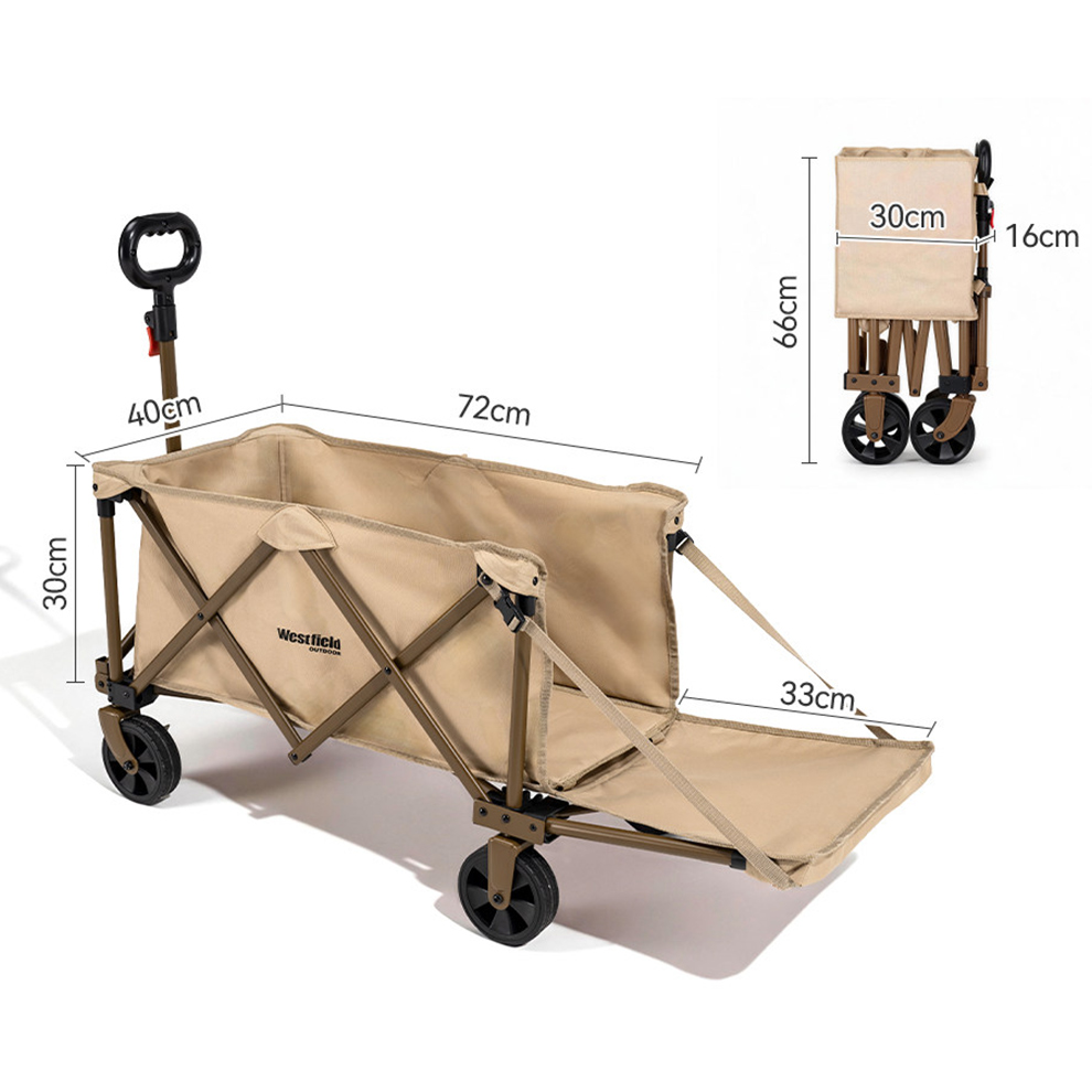 Outdoor Camping Wagon Folding  - Outdoor Camping Trolley recension och pris
