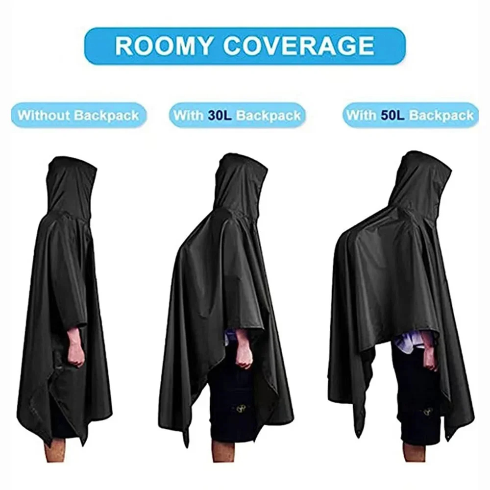 3 In 1 Outdoor Military Rainco - Camping Rain Poncho recension och pris