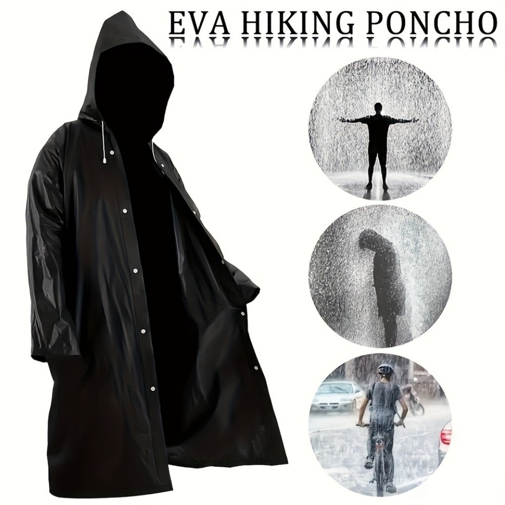 Unisex Adult Rain Poncho - Wat - Camping Rain Poncho recension och pris